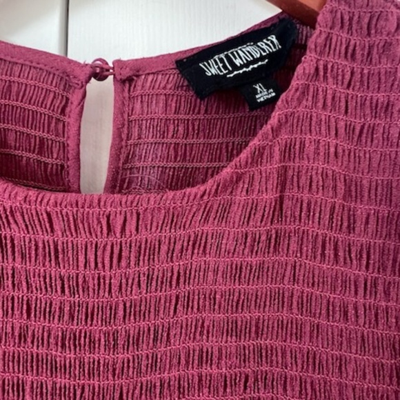 Sweet Wanderer Tiered Prairie Midi Dress XL - Picture 3 of 6